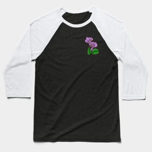 flowers Baseball T-Shirt